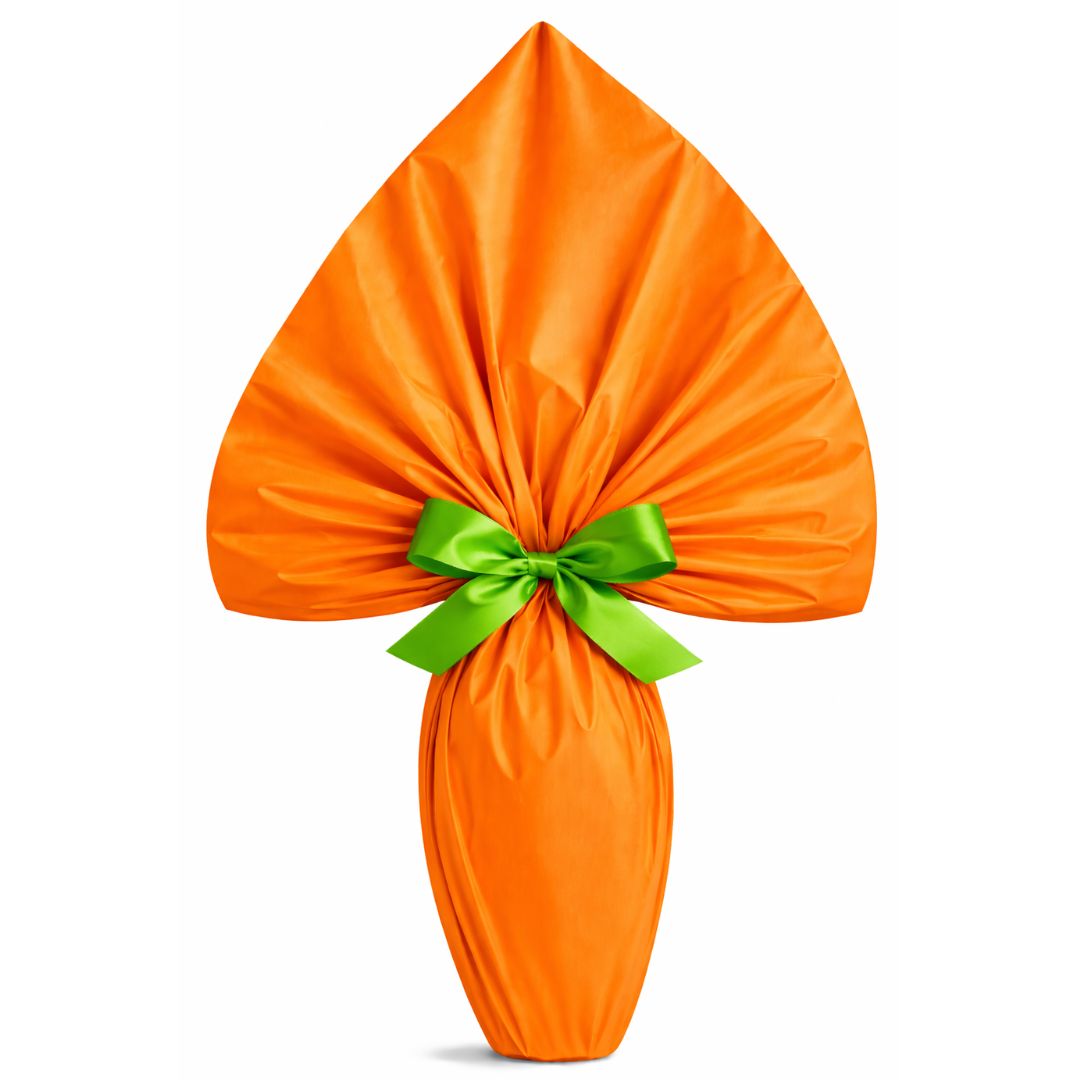 Incarto per uova di Pasqua PPL 100×100 Perlato T Unità Arancio