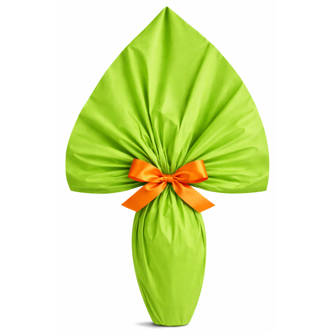 Incarto per uova di Pasqua PPL 90×90 Perlato T Unità Verde