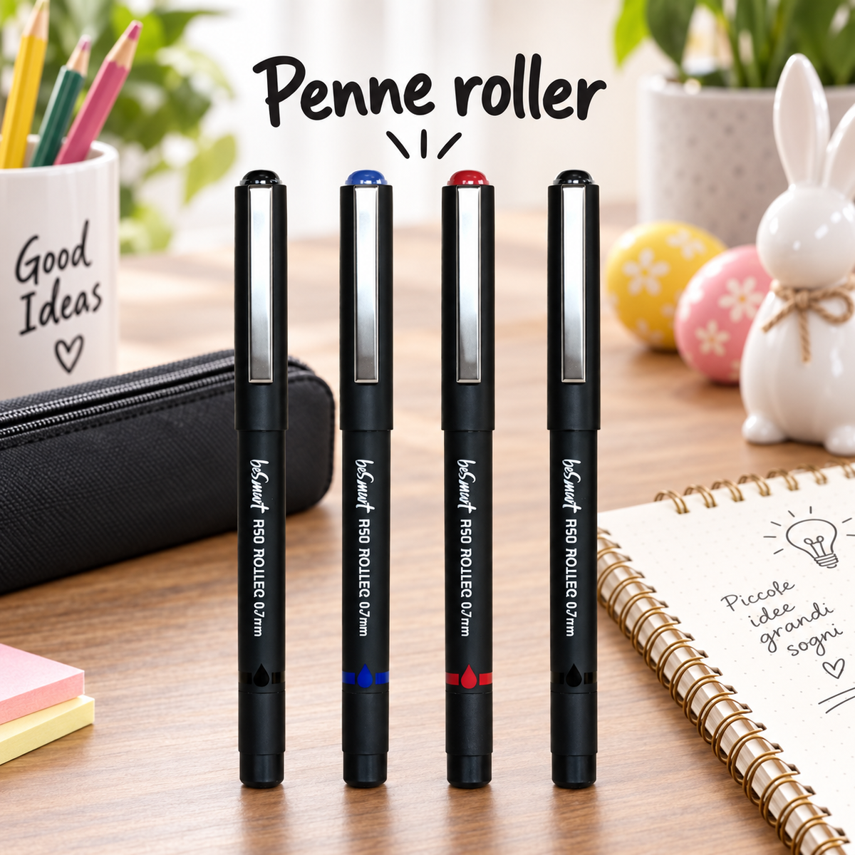 Penna Roller Col Ass – Sorprese Bijouteria per uova di pasqua – immagine ambientata