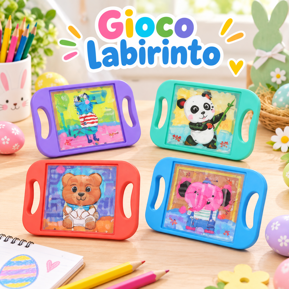 Gioco Labirinto 10X7 Cm 1/200/600 – immagine ambientata