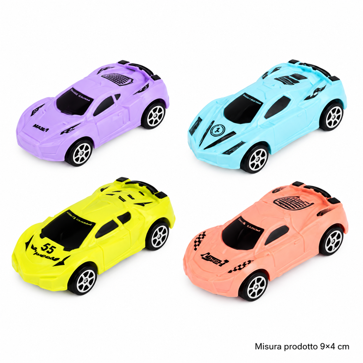 Auto Race Retrocarica 9X4cm 1/600/1200 – immagine principale su sfondo bianco