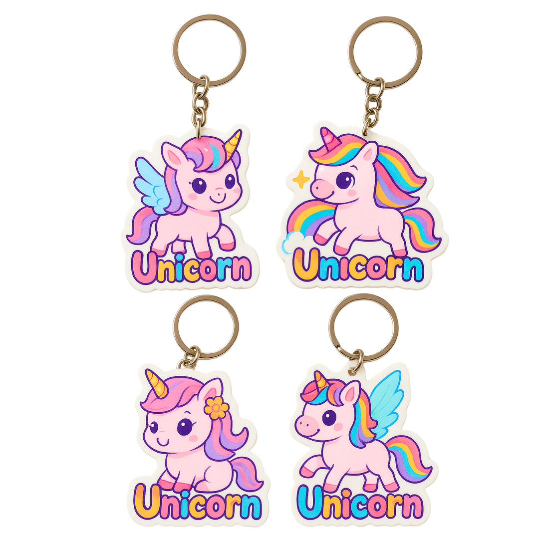 PORTACHIAVI LEGNO UNICORNO 5 CM