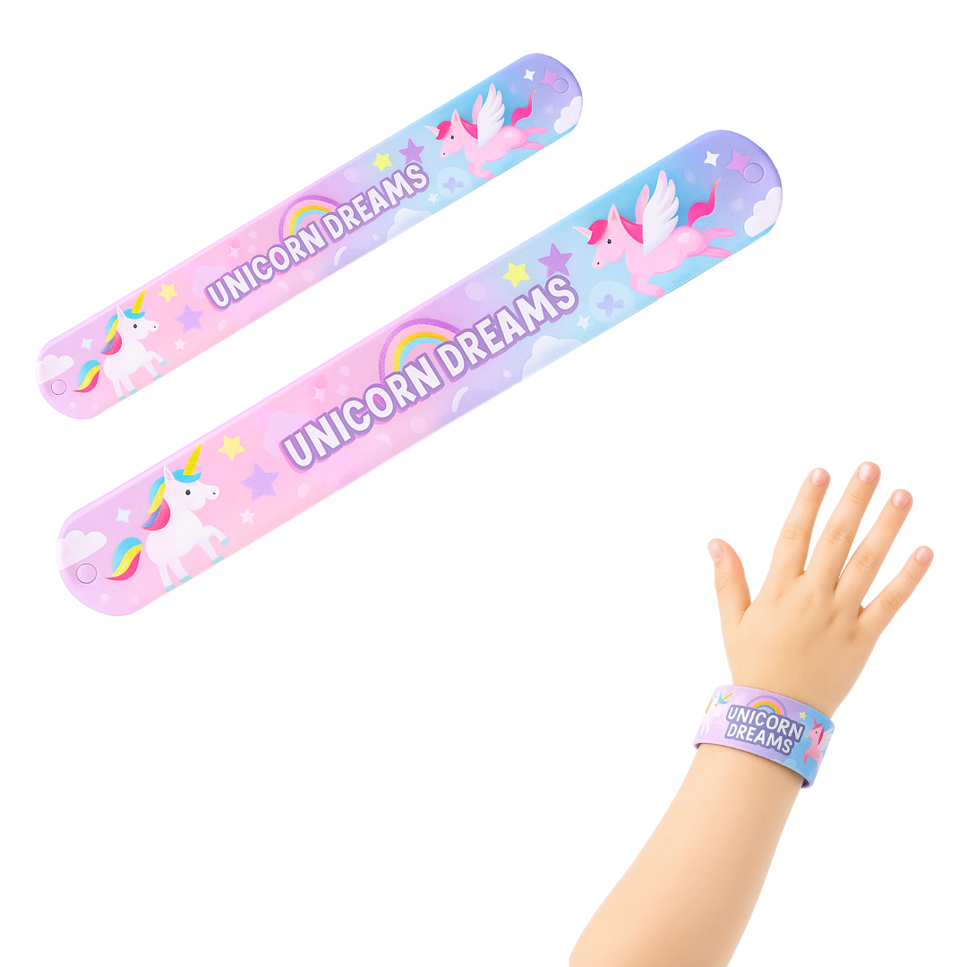 BRACCIALETTO SLAP UNICORNO 22.5X3CM