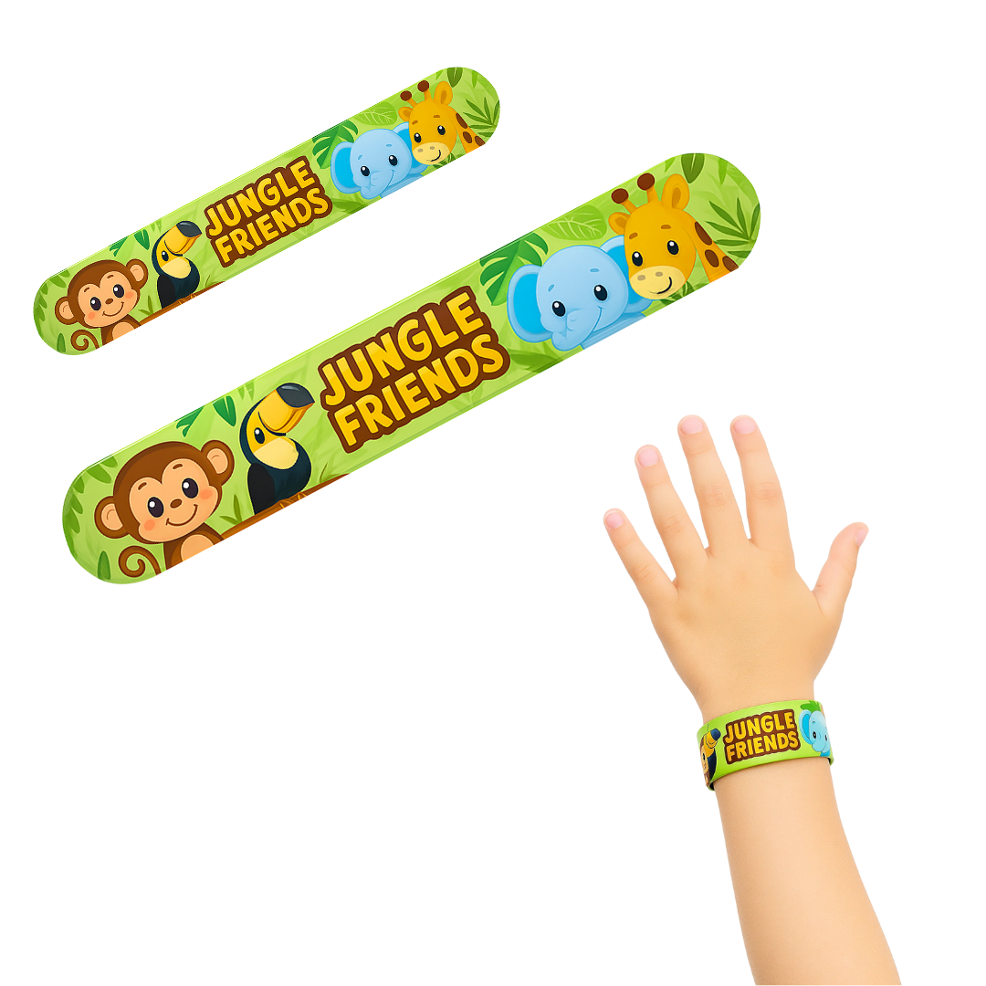 BRACCIALETTO SLAP AMICI DELLA FORESTA 22.5X3CM