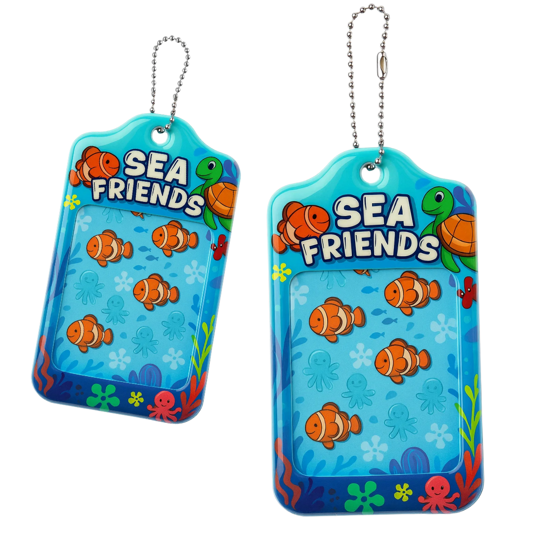 PORTAFOTO GOMMATO AMICI DEL MARE 13X7CM