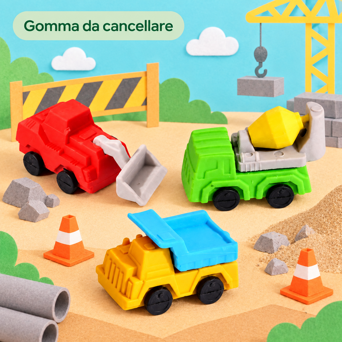Gomma Veicoli da Cantiere – immagine ambientata