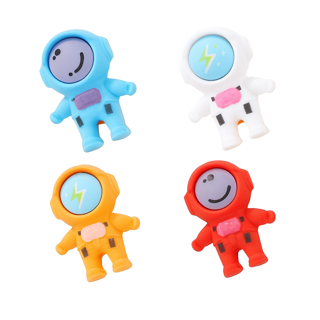 GOMMA ASTRONAUTA DELLO SPAZIO 3CM