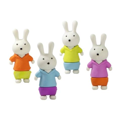 GOMMA PUZZLE CONIGLIO 4CM