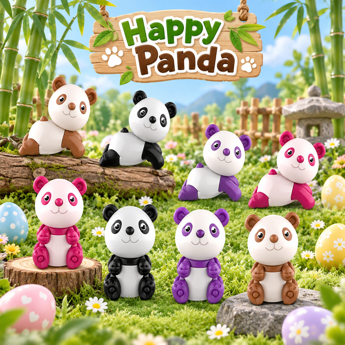 Bussolotto Happy Panda – immagine ambientata