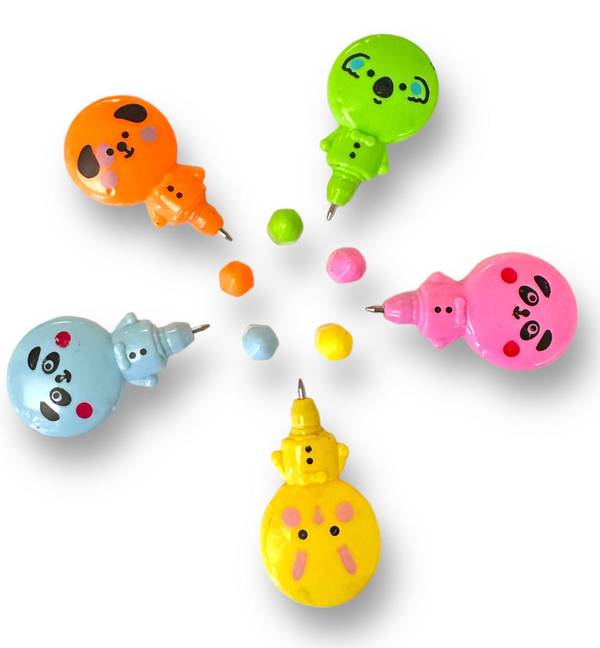 MINI PENNA ANIMALI COL ASS 3,5X6CM