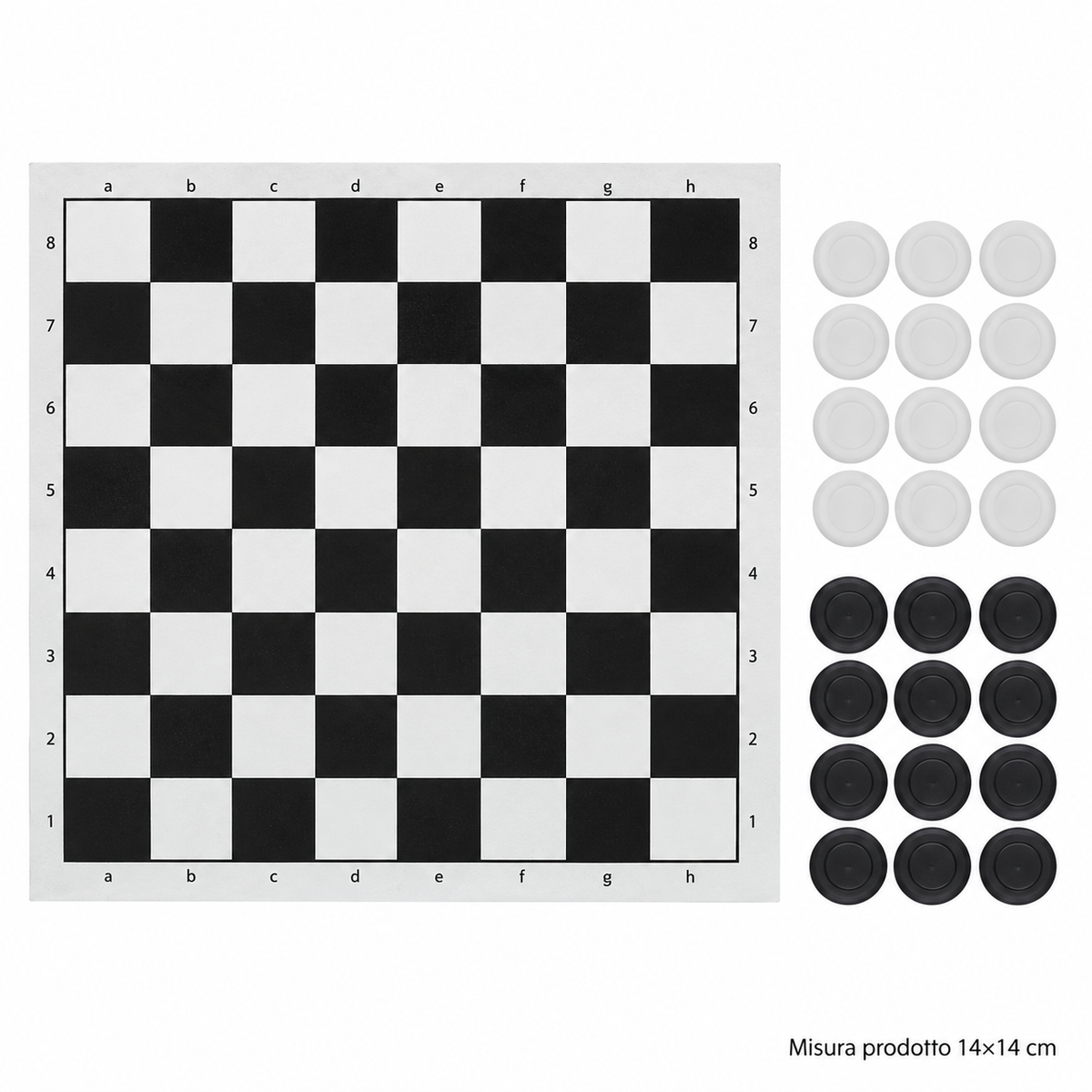 Gioco Dama Paper Board – Sorprese per Uova di Pasqua – immagine principale su sfondo bianco