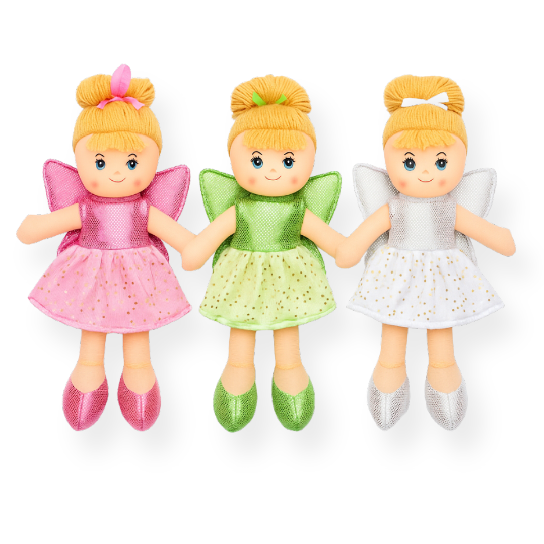 BAMBOLA PEZZA FATINA COL ASS 30CM