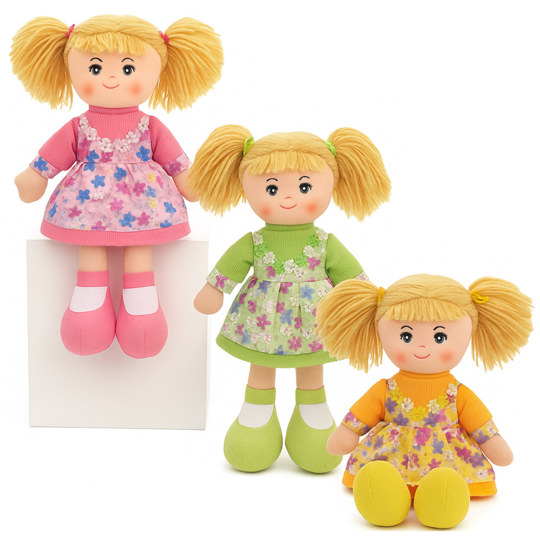 BAMBOLA PEZZA ZOE 3 COL ASS 30CM