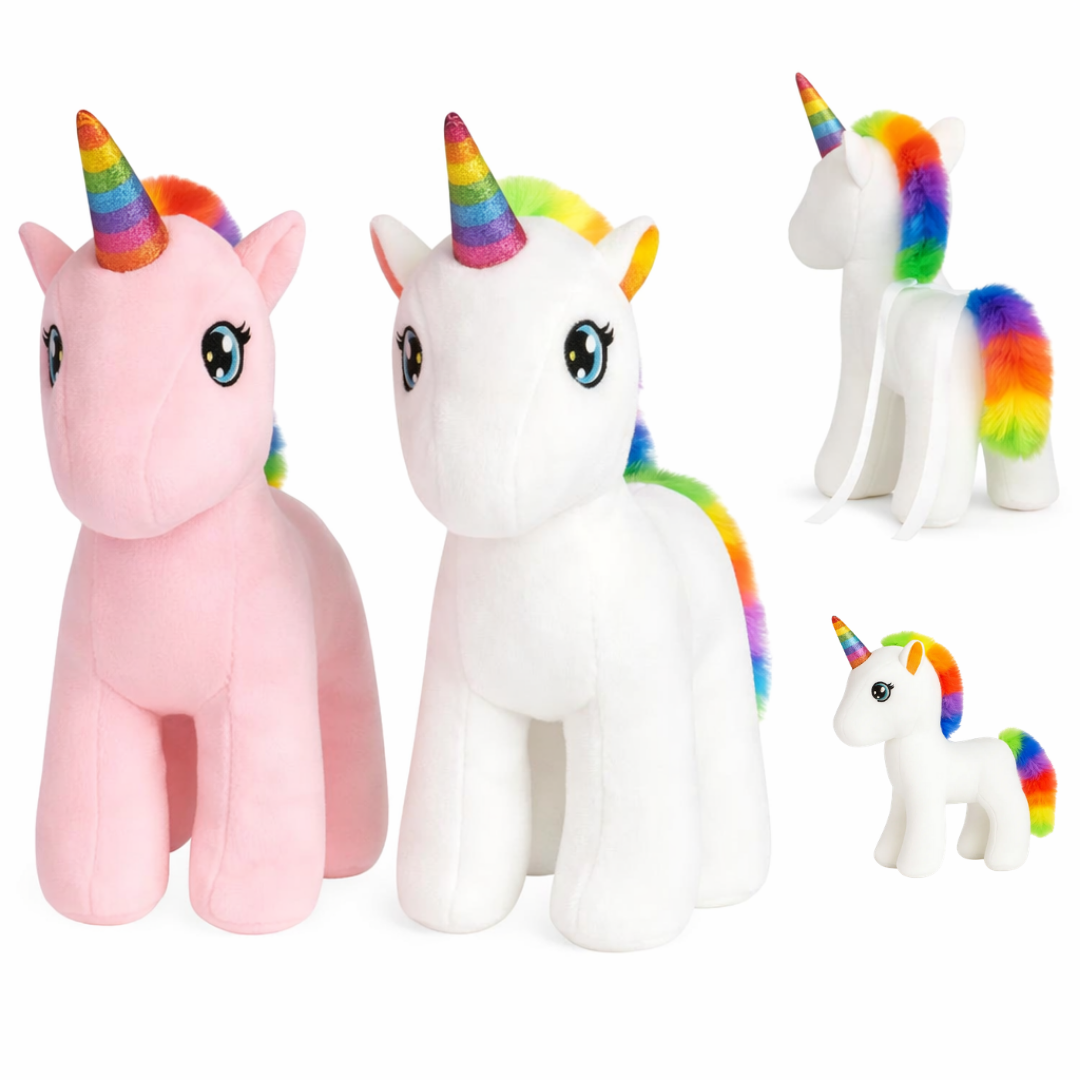 PELUCHE UNICORNO 18CM
