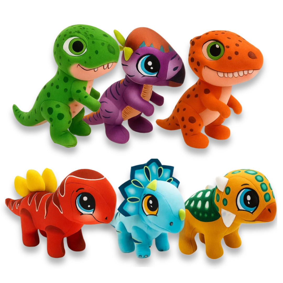 PELUCHE DINOSAURI 20CM