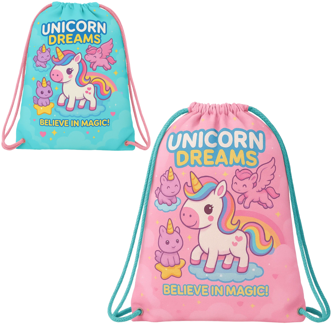 SACCA TEMPO LIBERO UNICORNO 42X35