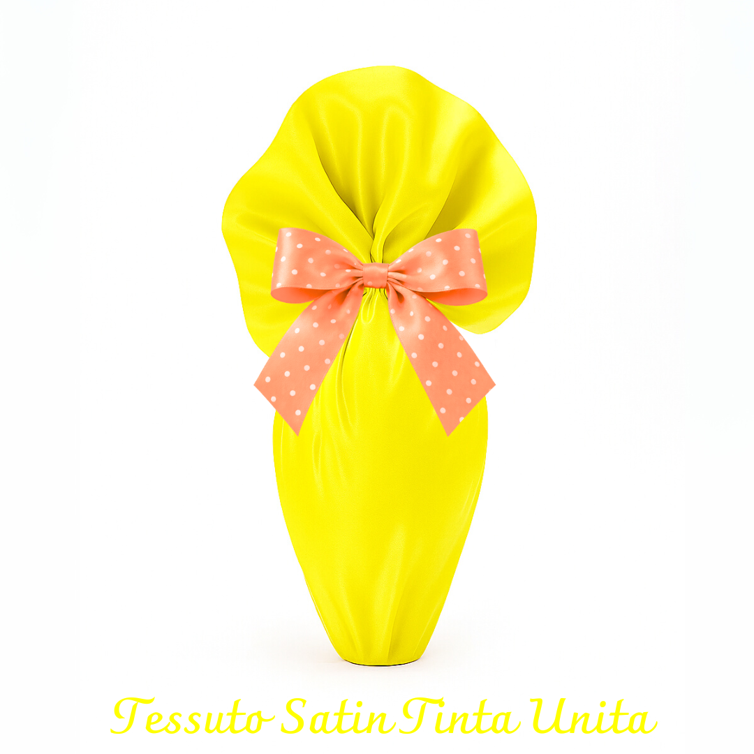 TESSUTO SATINATO GIALLO D.100