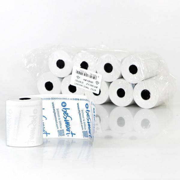 ROTOLO TERMICO 57x20 POS OMOLOGATO 55GR BE SMART