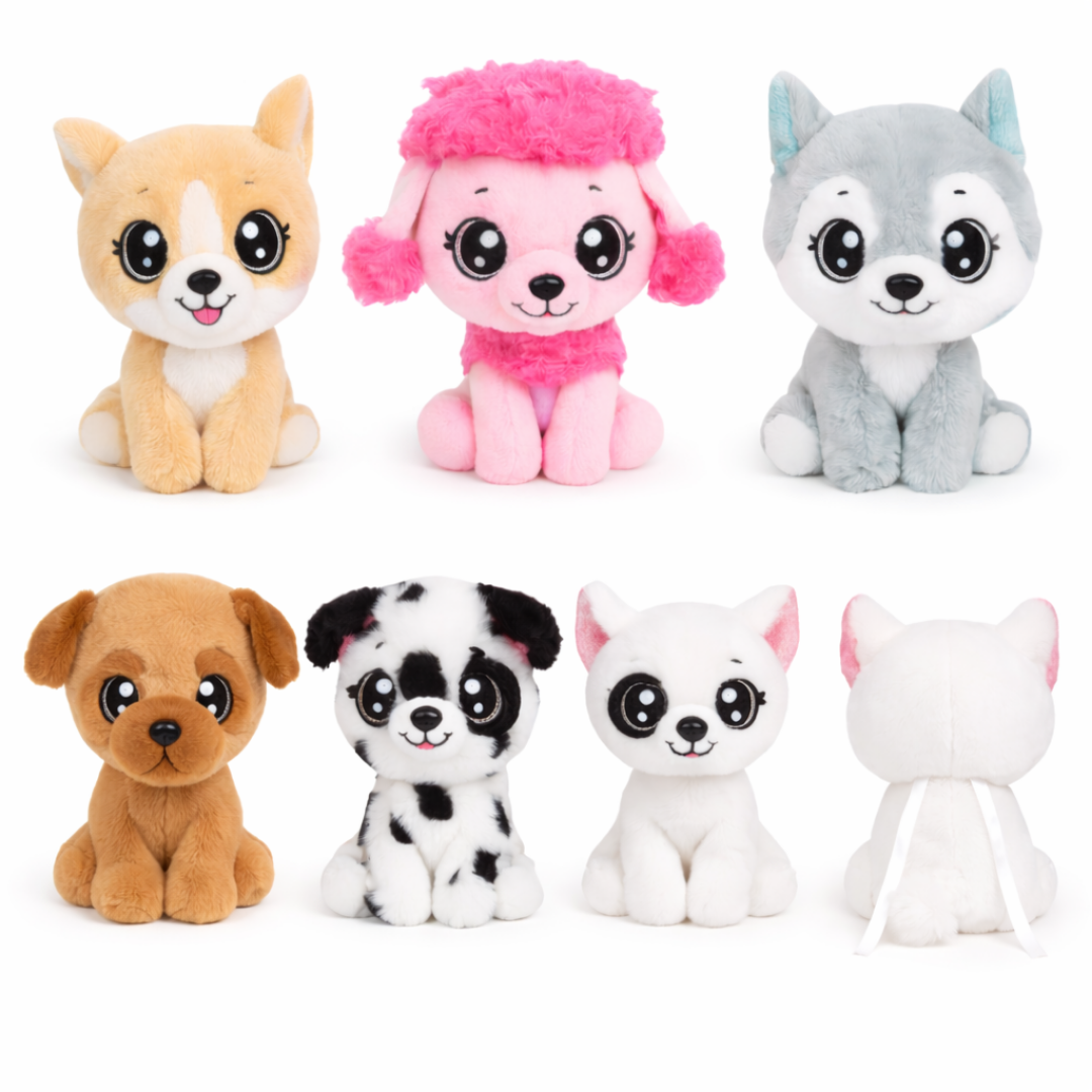 PELUCHE CUCCIOLOTTI OCCHIONI 18CM