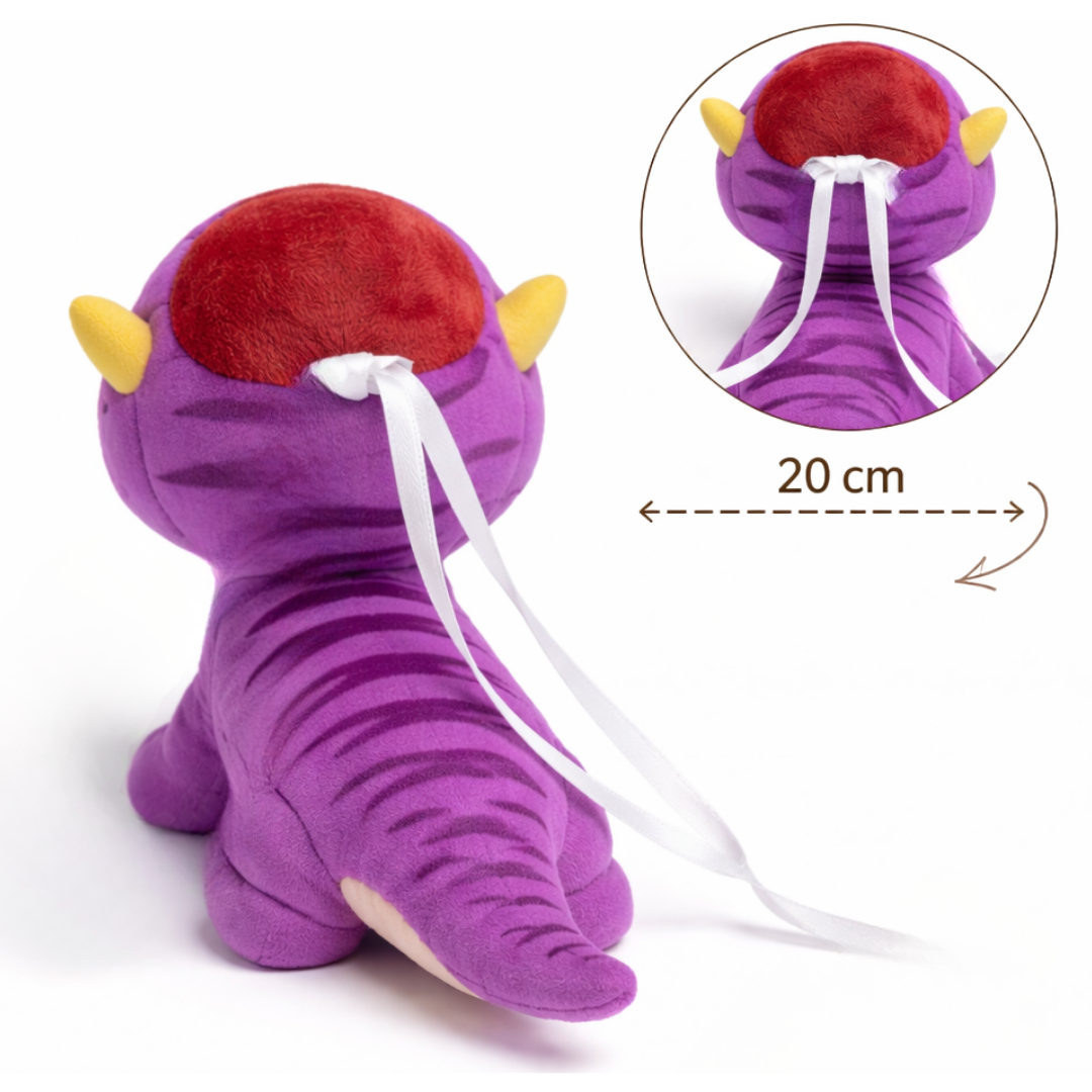 PELUCHE DINOSAURI 20CM