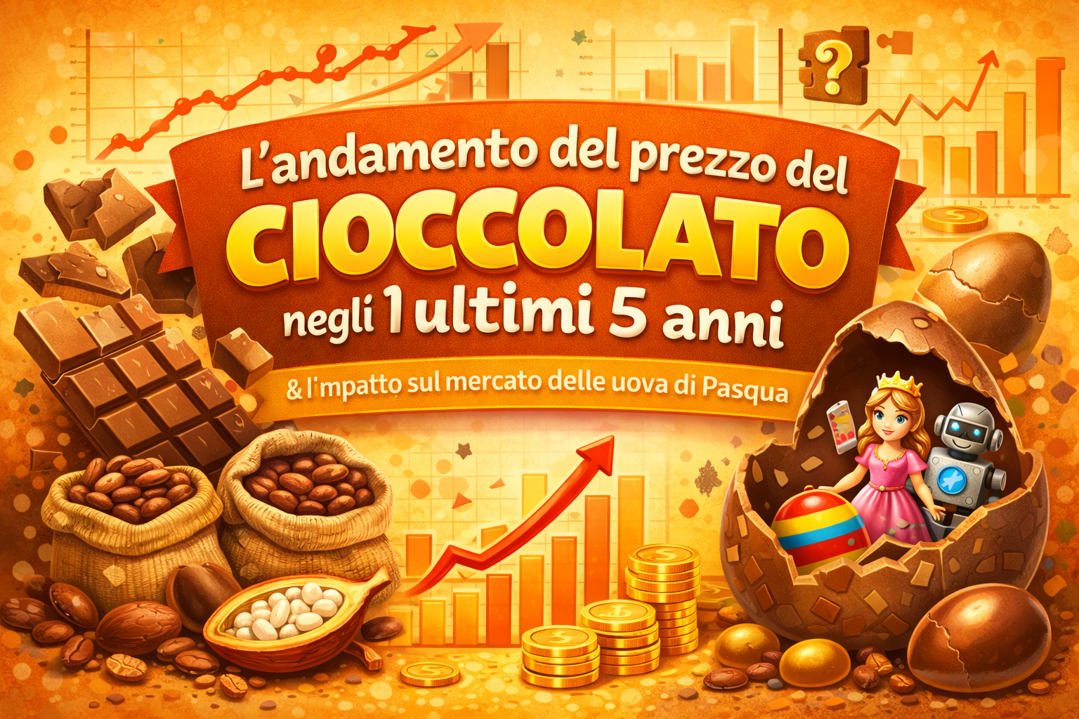 Prezzo del cioccolato in aumento: impatto su uova di Pasqua e mercato B2B | GESCO FunToys
