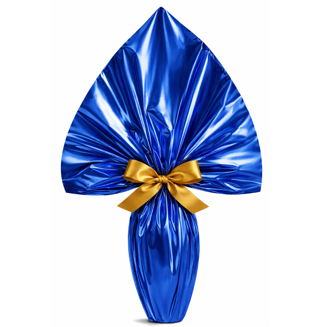 Incarto per uova di Pasqua PPL 100×100 T/Unità Blu Metal