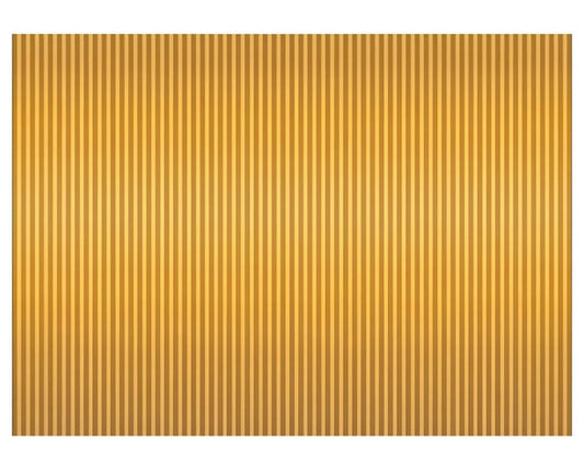 ALLUMINIO PLISSETTATO ORO 50X100