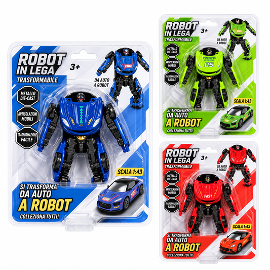 Blister Robot Transformer 1/96 – immagine principale su sfondo bianco