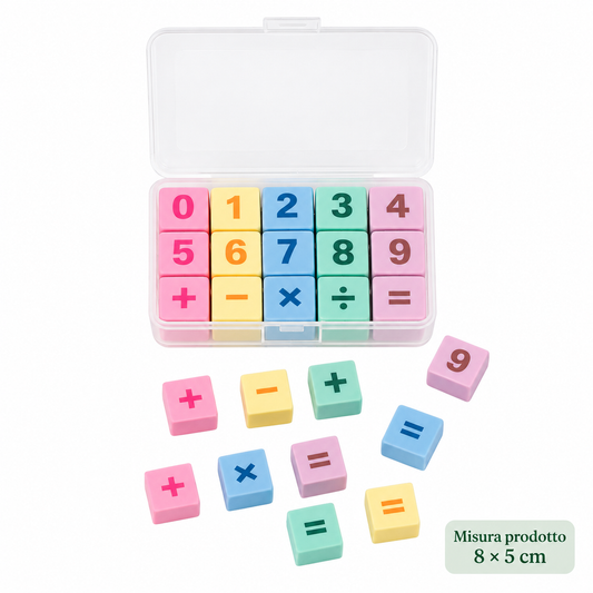 Gomma Calcolatrice 8×5 cm – Sorprese per Uova di Pasqua – immagine principale su sfondo bianco