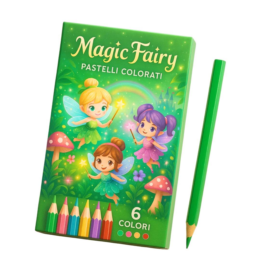 BOX 6 PASTELLI MAGIC FAIRY 5X10 CM