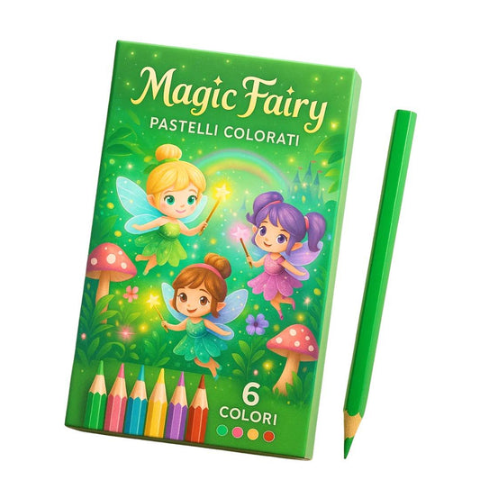 BOX 6 PASTELLI MAGIC FAIRY 5X10 CM