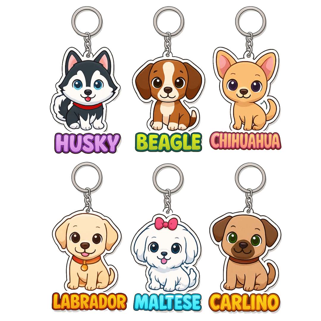 PORTACHIAVI LEGNO CUCCIOLI 5 CM