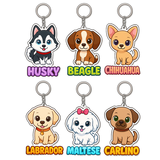 PORTACHIAVI LEGNO CUCCIOLI 5 CM