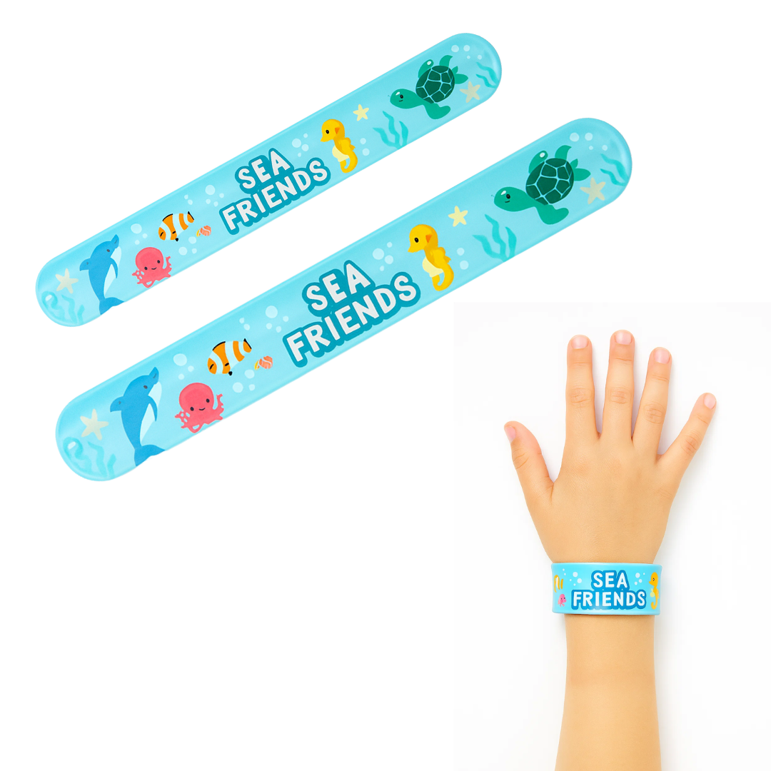 BRACCIALETTO SLAP AMICI DEL MARE 22.5X3CM