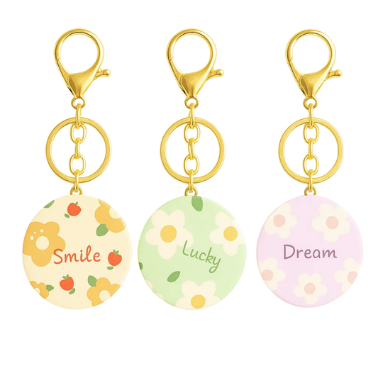 SPECCHIETTO CON PORTACHIAVI 10CM