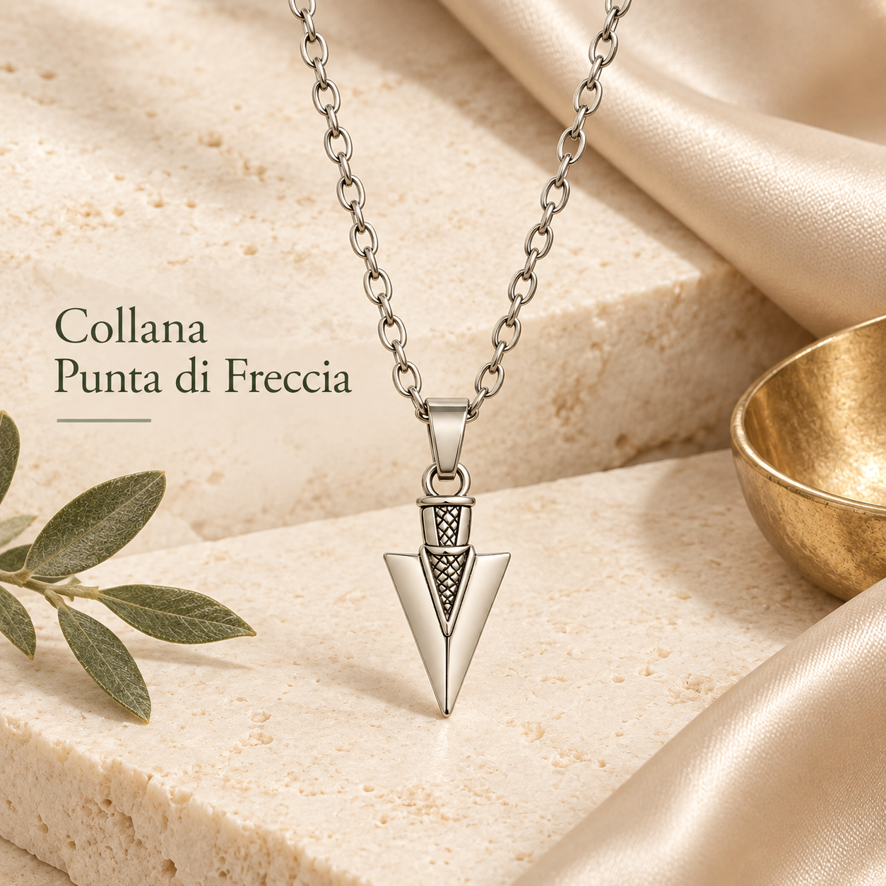 Collana Punta di Freccia 10 cm – Sorprese per Uova di Pasqua – immagine ambientata