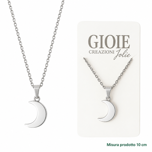 Collana Luna 10 cm – Sorprese Bijouteria Elegante – immagine principale su sfondo bianco