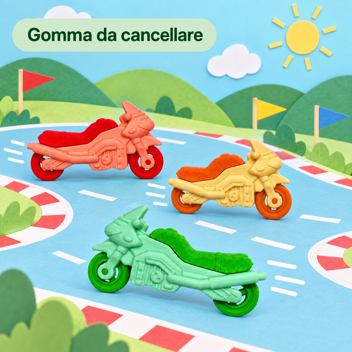 Gomma Moto SPEED – immagine ambientata
