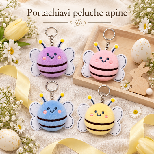 Portachiavi Peluche Apine Ass – immagine ambientata