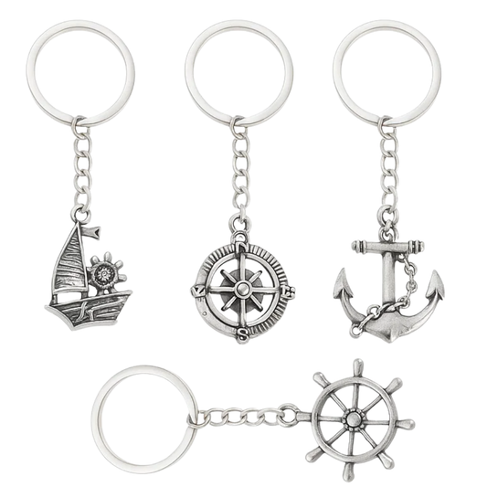 PORTACHIAVI IN METALLO NAVIGATOR 10CM