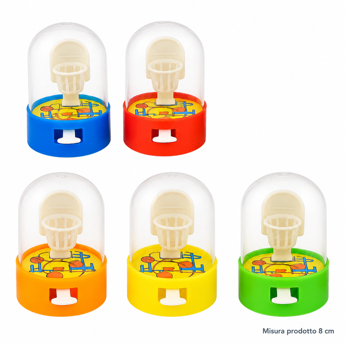Gioco Basket Cupola 8 cm – Sorprese per Uova di Pasqua – immagine principale su sfondo bianco