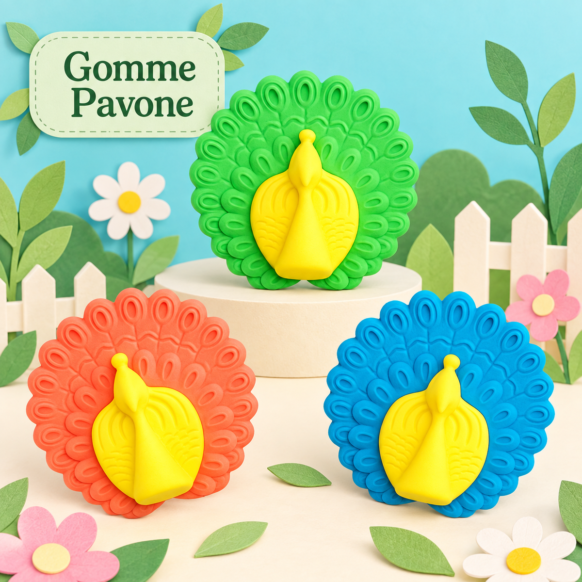 Gomma Pavone – immagine ambientata