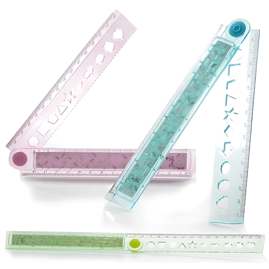 RIGHELLO DOPPIO C/GIOCHI 15CM