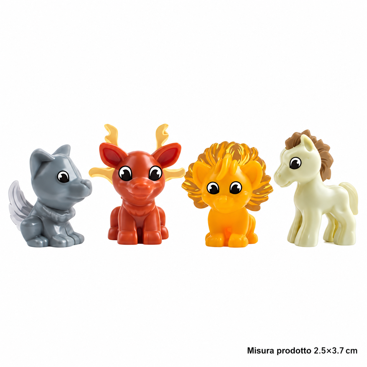 Bussolotto Fantastici Animali Assortiti – Sorprese per Uova di Pasqua – immagine principale su sfondo bianco