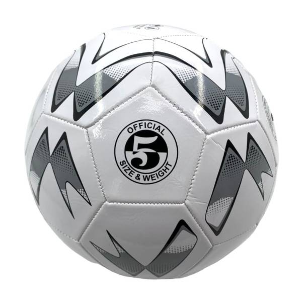 PALLONE PVC BIANCO NERO 230GR SIZE 5