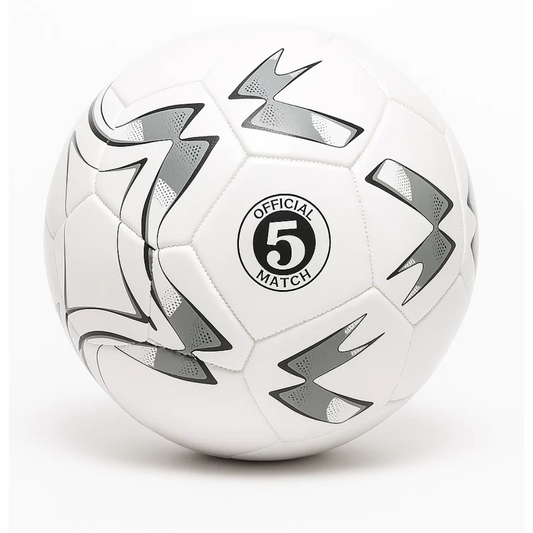 PALLONE PVC BIANCO NERO SIZE 5