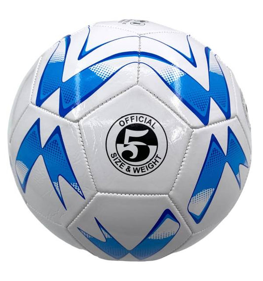 PALLONE PVC BIANCO AZZURRO 230 GR SIZE 5