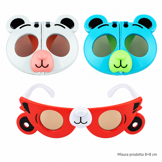 Occhiali Panda Assortiti – Sorprese per Uova di Pasqua – immagine principale su sfondo bianco