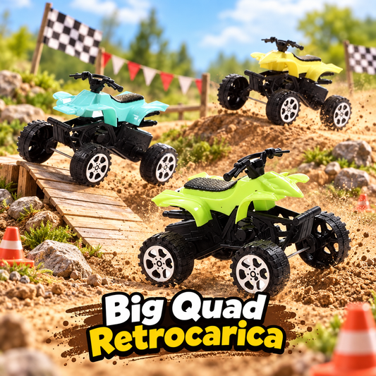 Big Quad Retrocarica 9×7 cm – Sorprese per Uova di Pasqua – immagine ambientata
