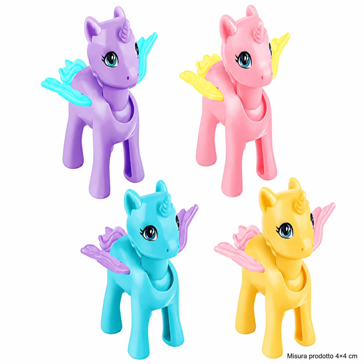 Bussolotto Unicorno Pony Assortiti – Sorprese per Uova di Pasqua – immagine principale su sfondo bianco